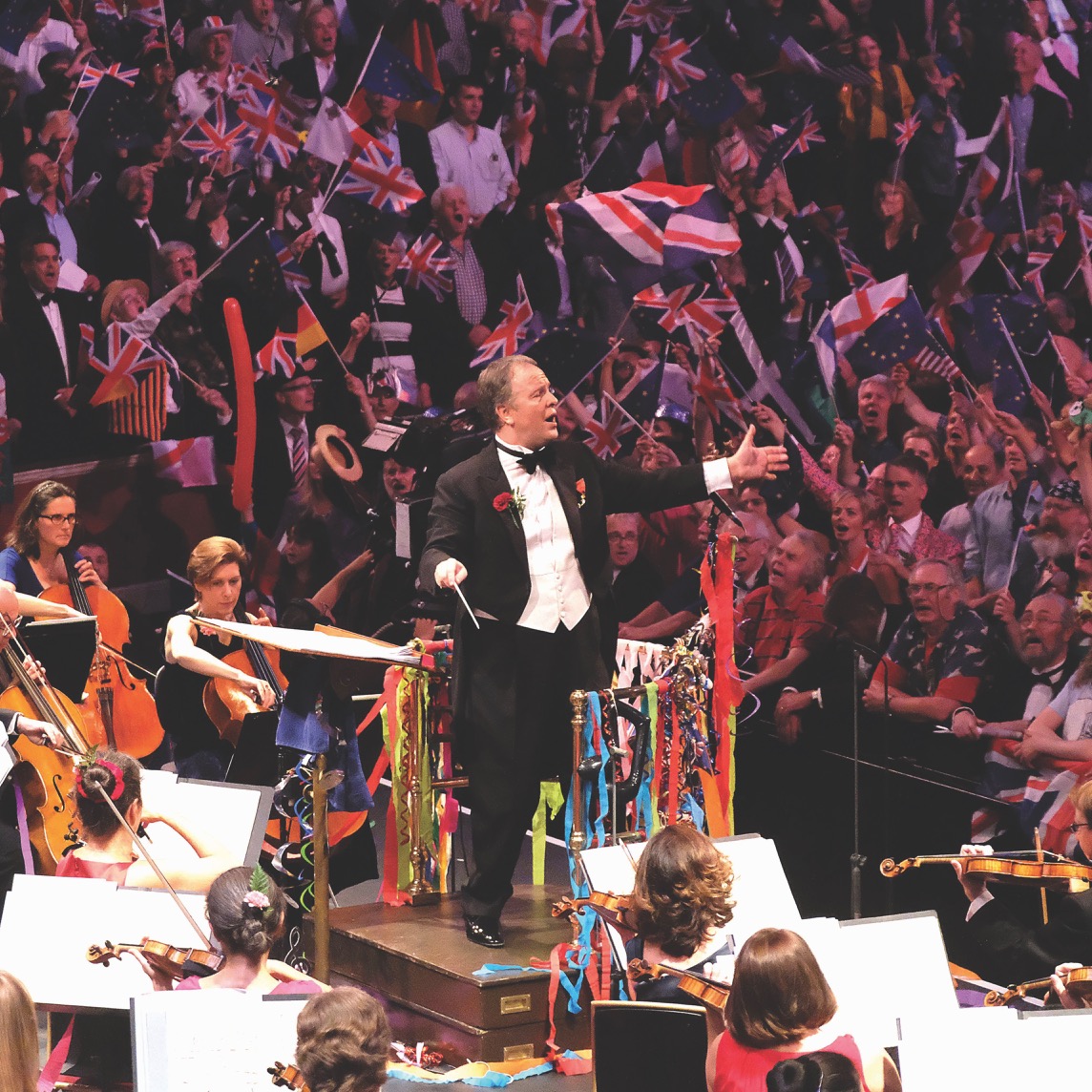 Last Night of the Proms at the Royal Albert Hall, on Saturday 9 Sept. 2017.
Photo by Mark Allan/BBC